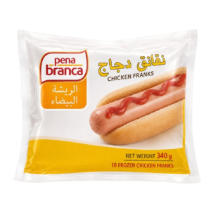 pena branca chicken franks